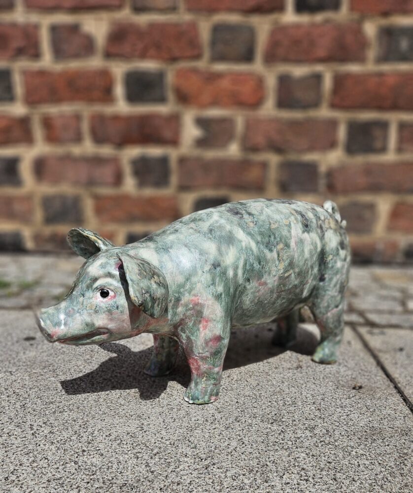 Green pig